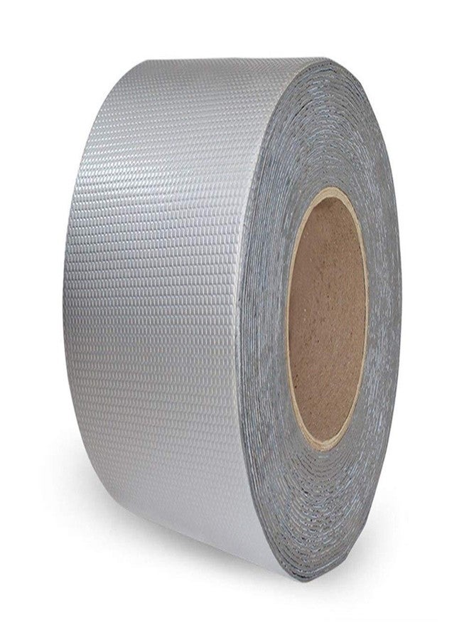TJIKKO LeakLock Tape - Waterproof Roof Patch, Pipe Leak, Gutter Repair, Window Seal - UV Resistant, All-Weather Aluminium Foil Butyl Rubber Flashing Tape (4" x 5m) - Image 1
